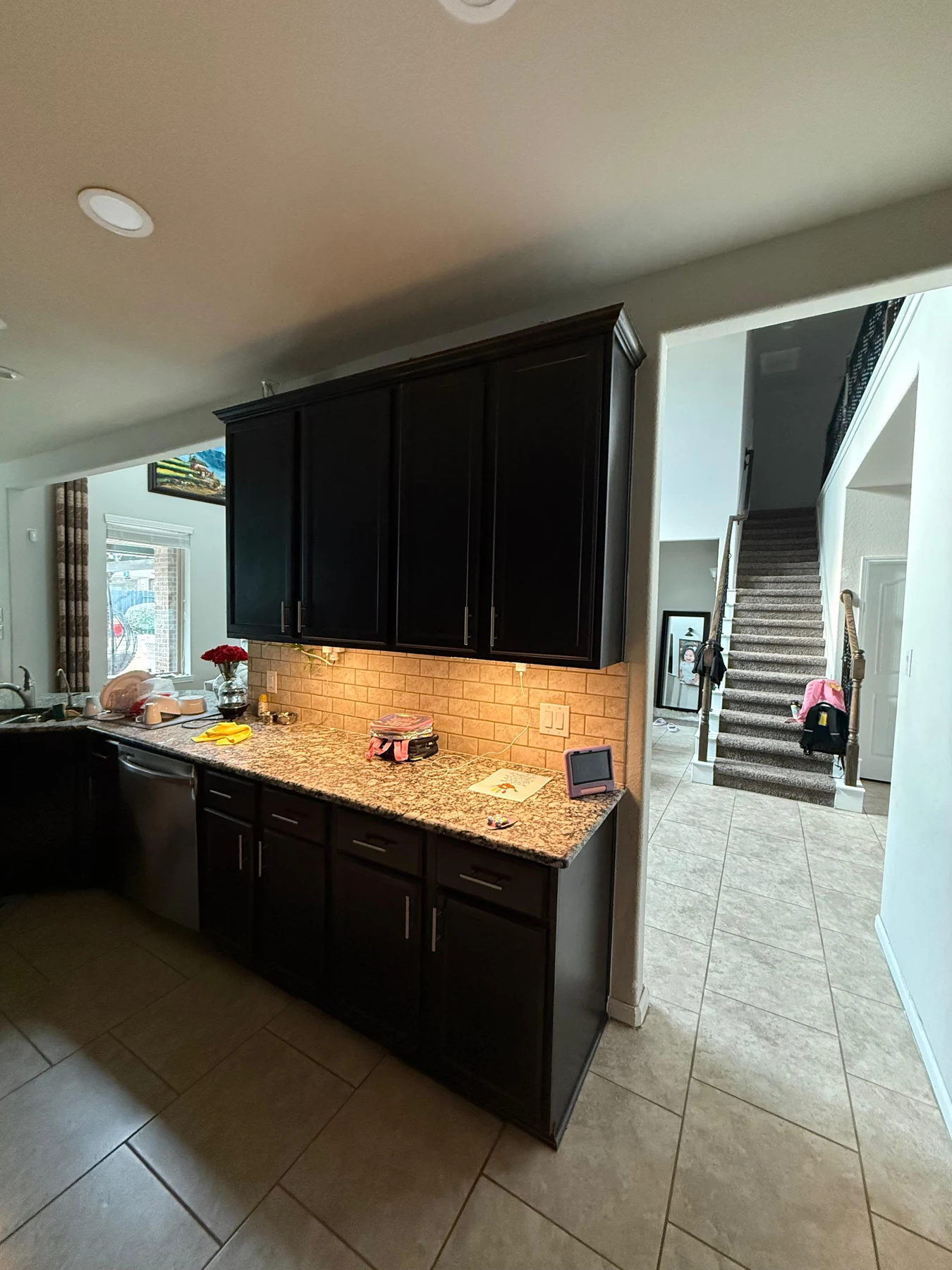 Kitchen and home: Before